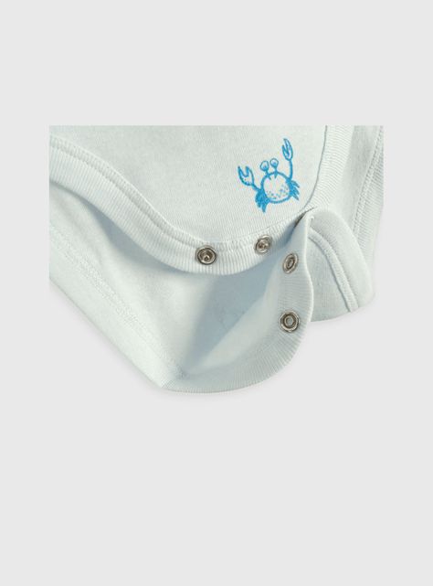 Pack de bodies Niño Celeste 56113 Colloky-6