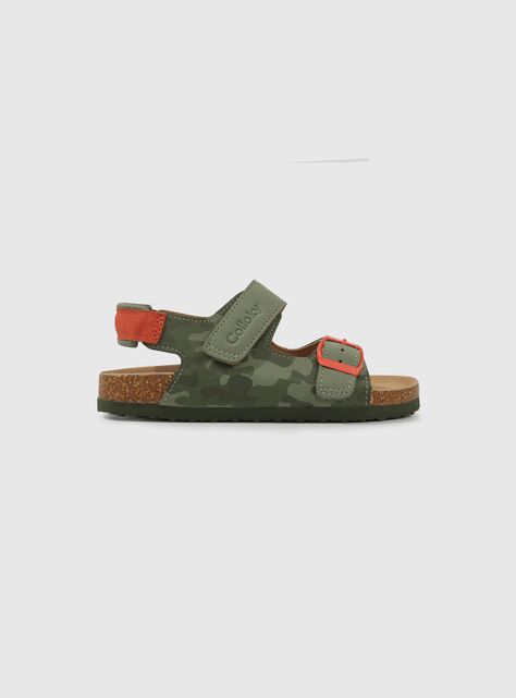 Sandalia Niño Verde 55010 Colloky-1