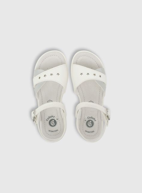 Sandalia Niña Blanco 55311 Colloky-3