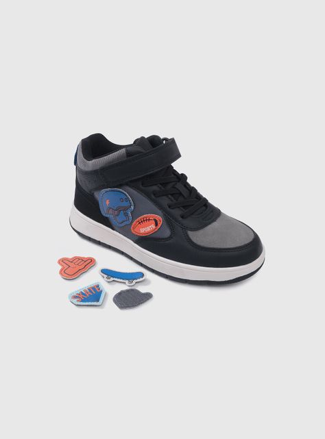 Zapatilla Niño Negro 53865 Colloky-2