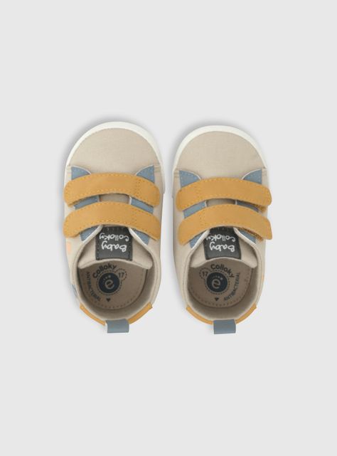 Zapatilla Niño Beige 55342 Colloky-3