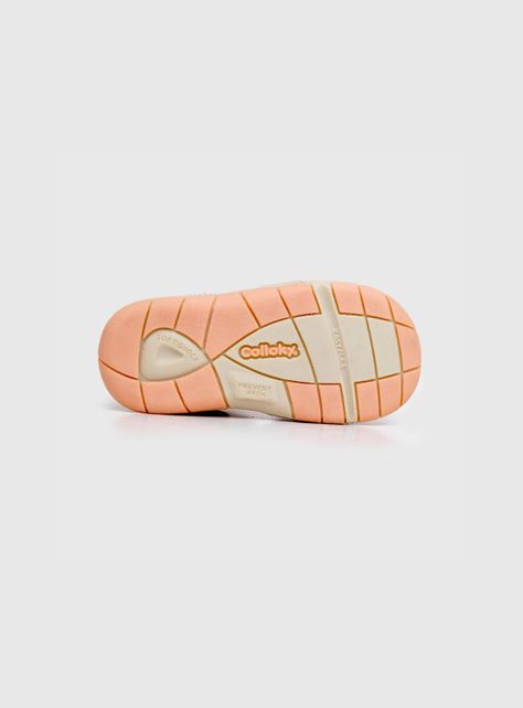 Sandalia De Niña Con Velcro Rosado (18 A 21) Colloky-2