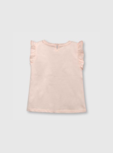 Polera De Bebe Niña Surf Rosado (3 A 36 Meses) Colloky-1