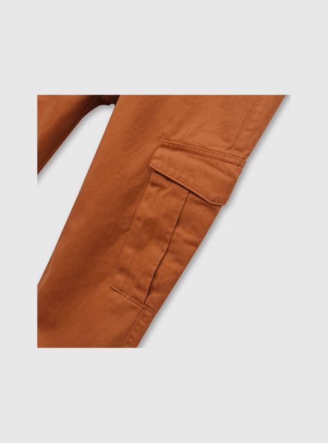 Pantalon Niño Naranjo 53021 Colloky-2