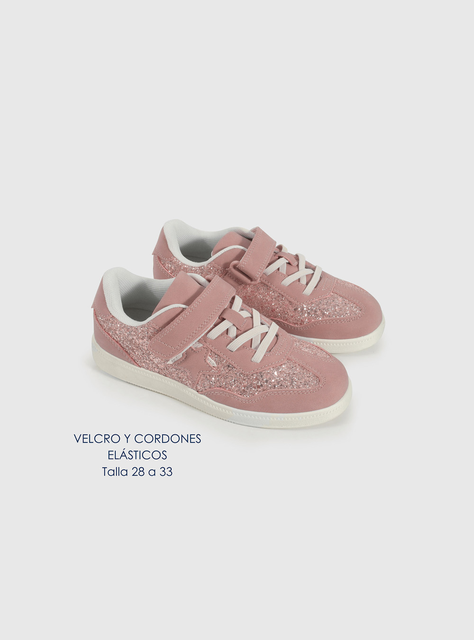 Zapatilla Niña Rosado  Colloky-0