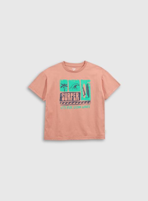 Polera Niño Café 55283 Colloky-0