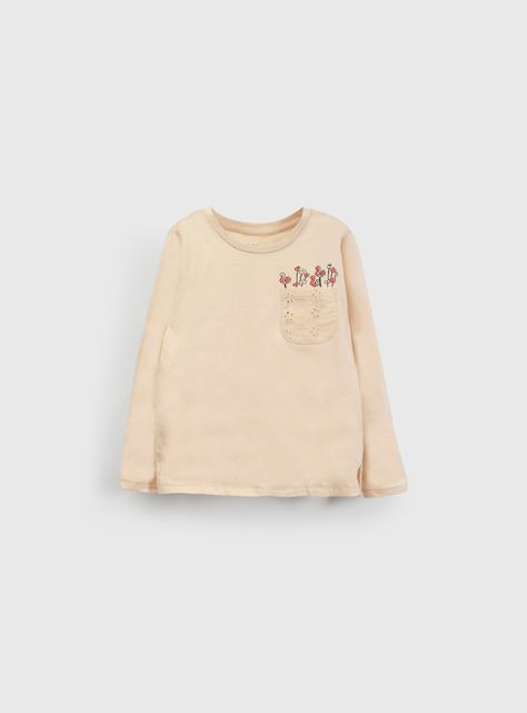 Polera Niña Café 56404 Colloky-0