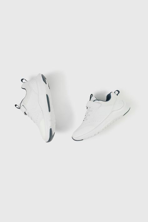 Zapatilla escolar Niño 55171 Blanco Colloky-3