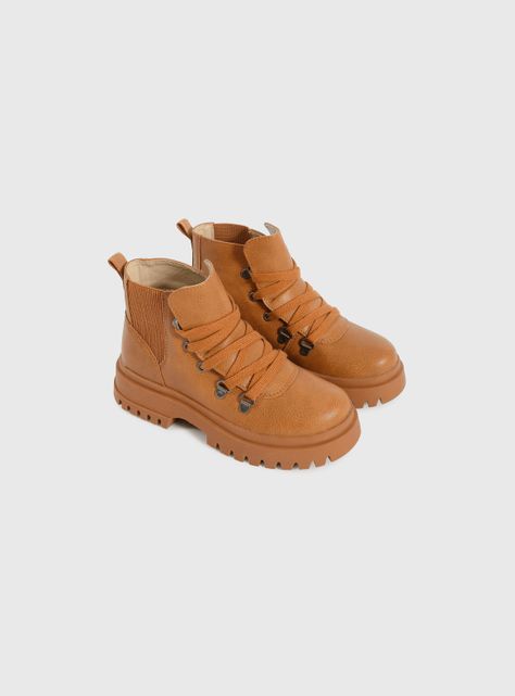 Botin Niña Café 56508 Colloky-0