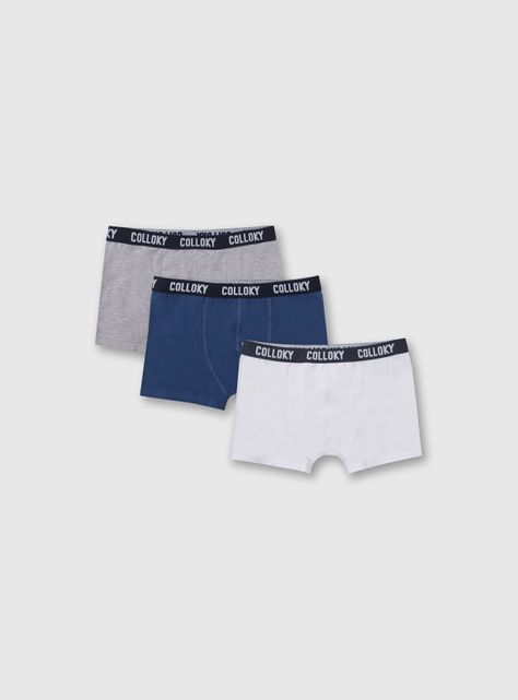 Boxer Niño Gris 54175 Colloky-0
