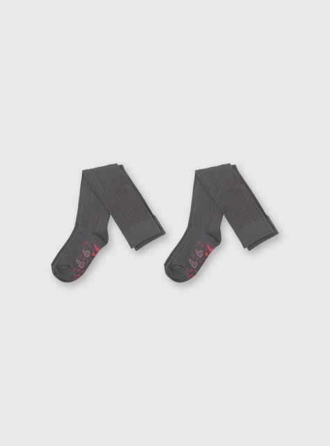 Calcetin Largo Niña Gris 49369 Colloky-0