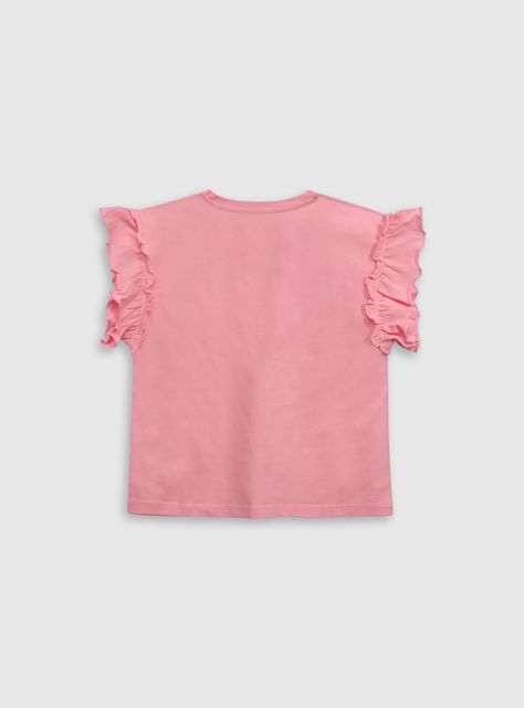 Polera Niña Fucsia 54659 Colloky-1