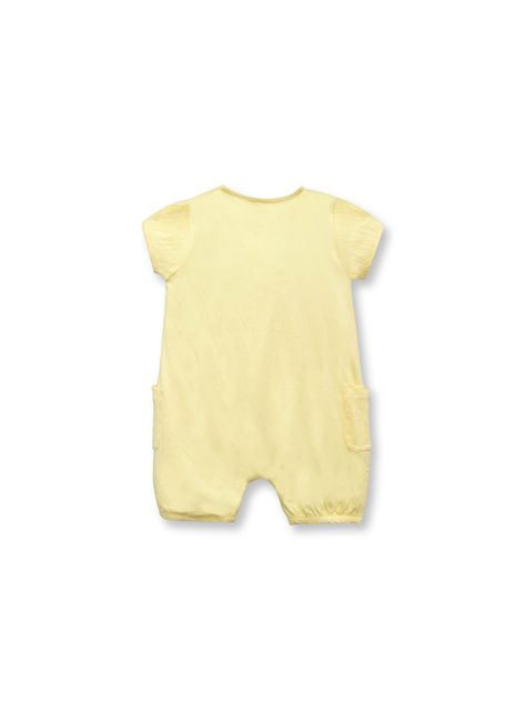 Entero Bebé Niña Relajado Amarillo (3 A 36 Meses) Colloky-1