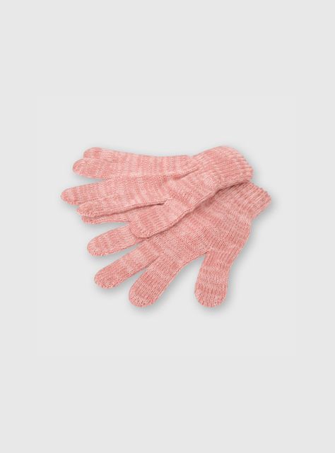 Guantes Niña Rosado (2 A 12 Años) Colloky-0