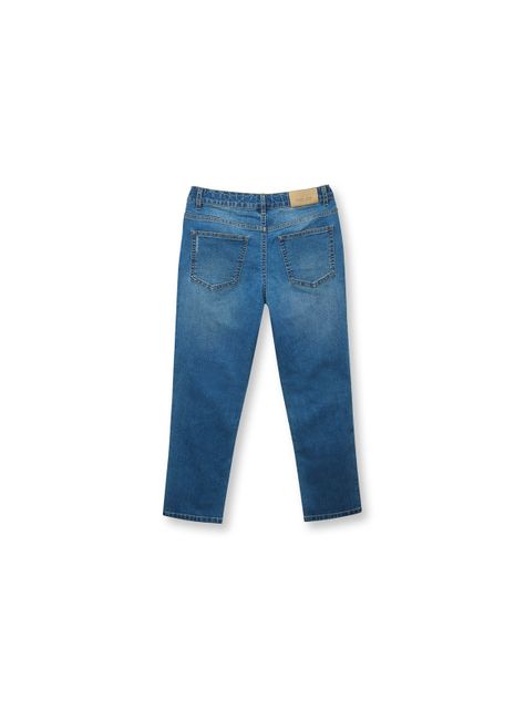 Jeans De Niño Regular Azul (2 A 12 Años) Colloky-1