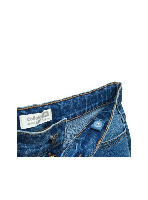 Jeans De Niño Regular Azul (2 A 12 Años) Colloky-2