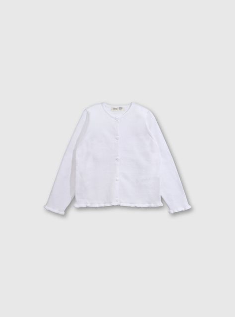 Chaleco Niña Blanco 54284 Colloky-0