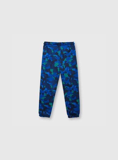 Pantalón De Niño Camuflado Azul (2 A 12 Años) Colloky-1