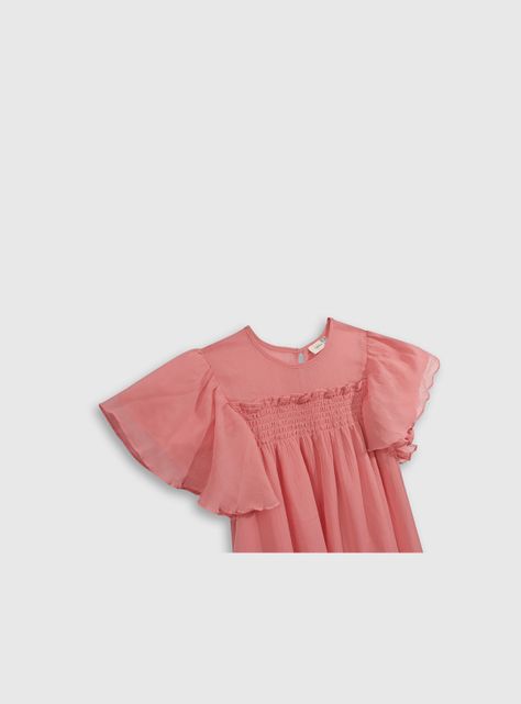 Vestido Niña Fucsia 54898 Colloky-2