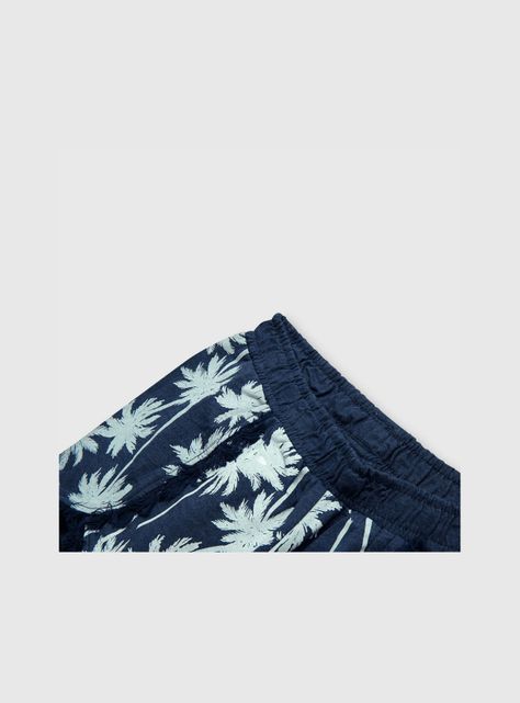 Short De Niña Estamado De Punto Azul (2 A 12 Años) Colloky-2