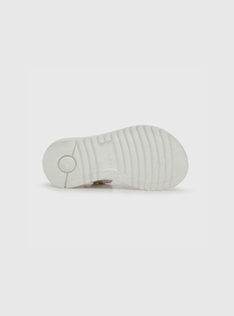 Sandalia Niña Dos Velcros Blanco (21 A 27) Colloky-2