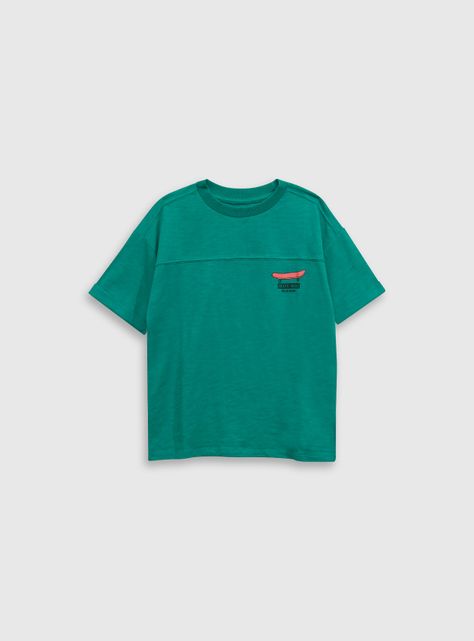 Polera Niño Verde 54653 Colloky-0