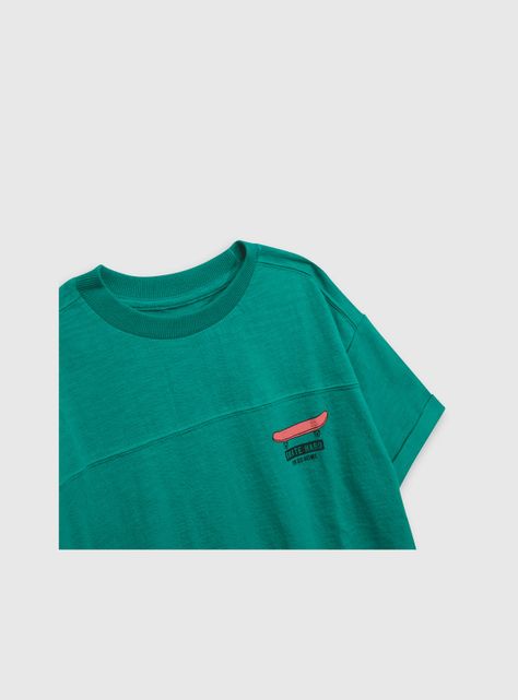 Polera Niño Verde 54653 Colloky-2