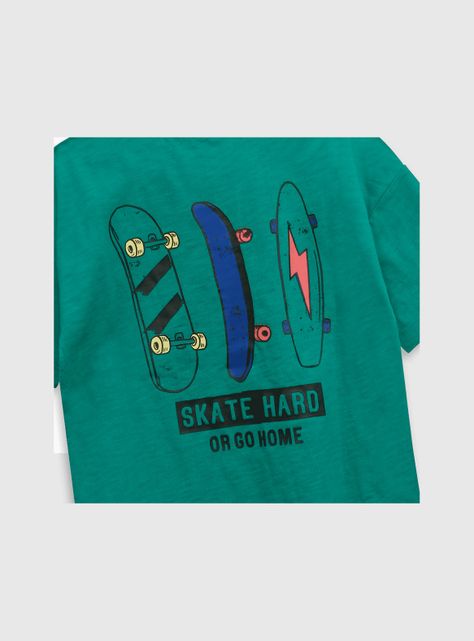 Polera Niño Verde 54653 Colloky-3