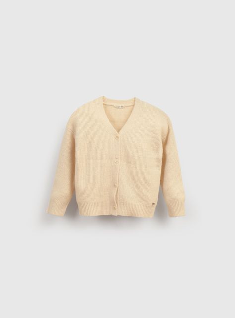 Chaleco Niña Beige 55771 Colloky-0