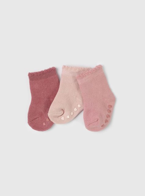 Calcetín Deportivo Niña Rosado 55395 Colloky-1