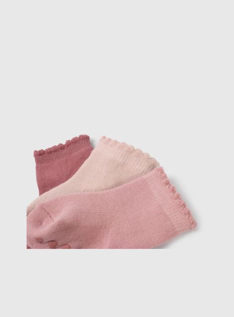 Calcetín Deportivo Niña Rosado 55395 Colloky-2