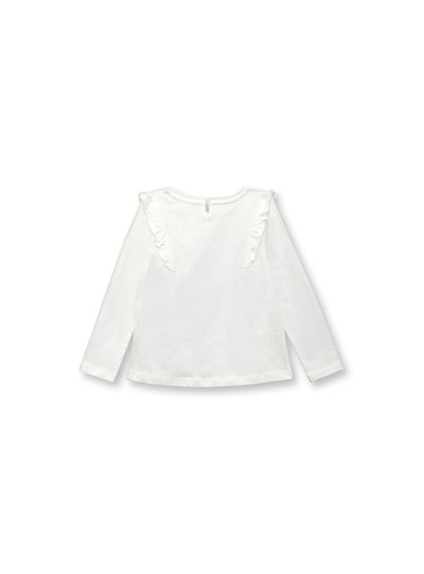 Polera Bebé Niña Flores Blanco (3 A 36 Meses) Colloky-1
