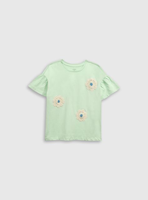 Polera Niña Verde 54857 Colloky-0
