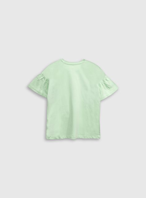Polera Niña Verde 54857 Colloky-1