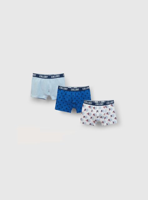 Boxer Niño Azul 55923 Colloky-0
