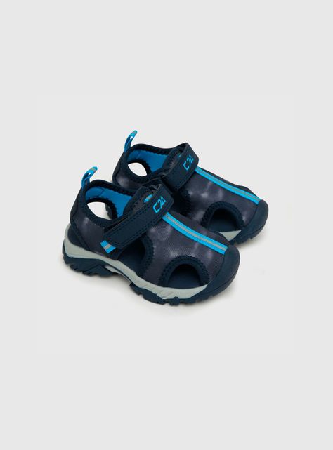 Sandalia De Niño Tie Dye Azul (21 A 27) Colloky-0
