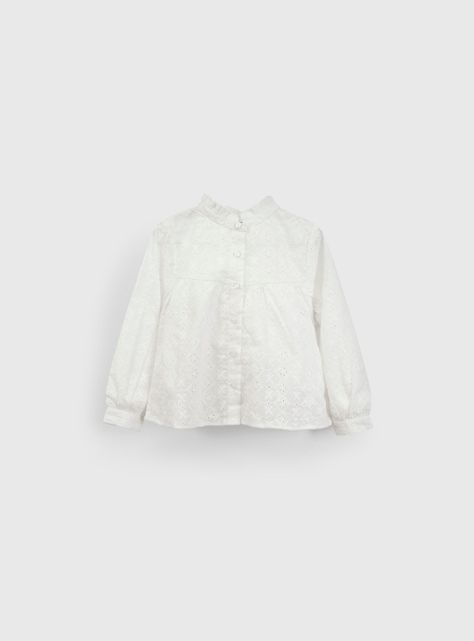 Blusa Niña Blanco 56254 Colloky-0