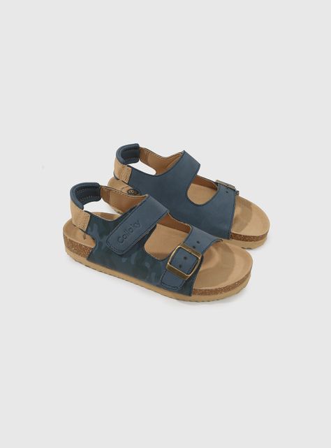 Sandalia Niño Azul 55007 Colloky-0
