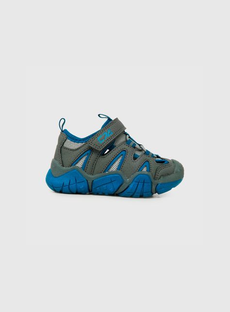 Sandalia De Niño Mesh Lateral Gris (21 A 27) Colloky-1