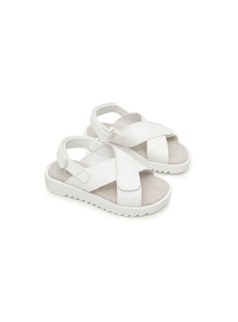 Sandalia Niña Doble Ajuste Blanco (21 A 27) Colloky-0