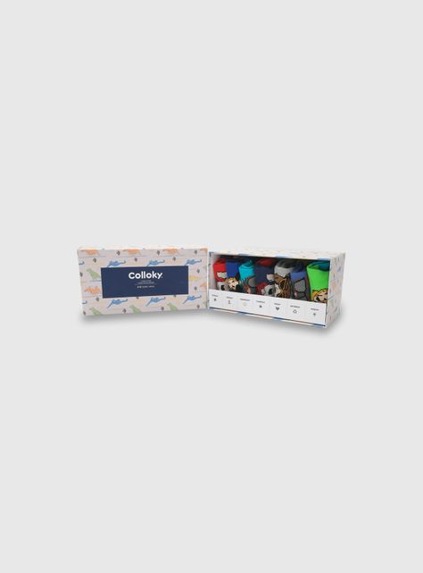Caja Calcetines Niño Azul 49492 Colloky-1