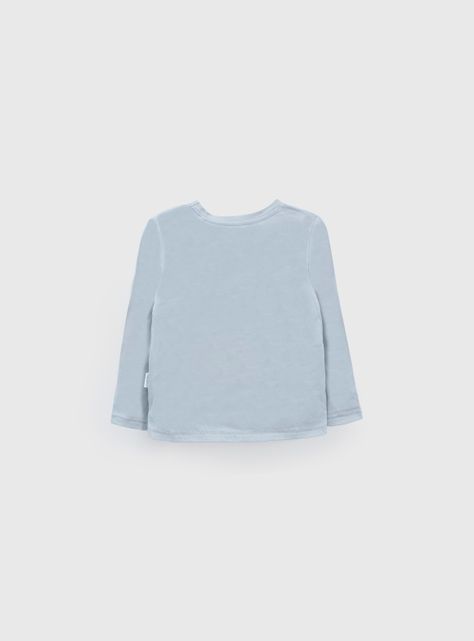 Polera Niña Celeste 56167 Colloky-1