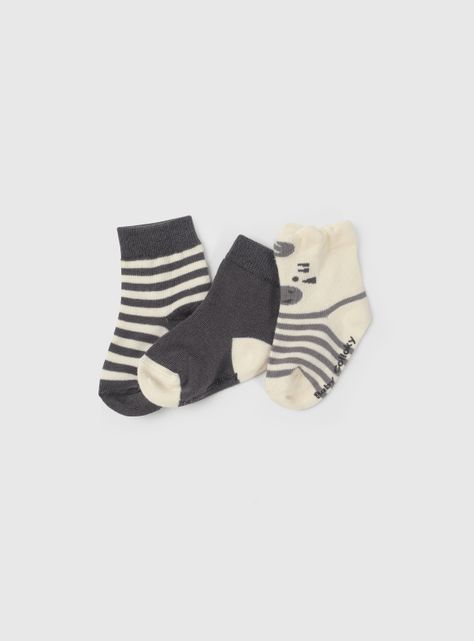 Calcetín Deportivo Niño Negro 55406 Colloky-1