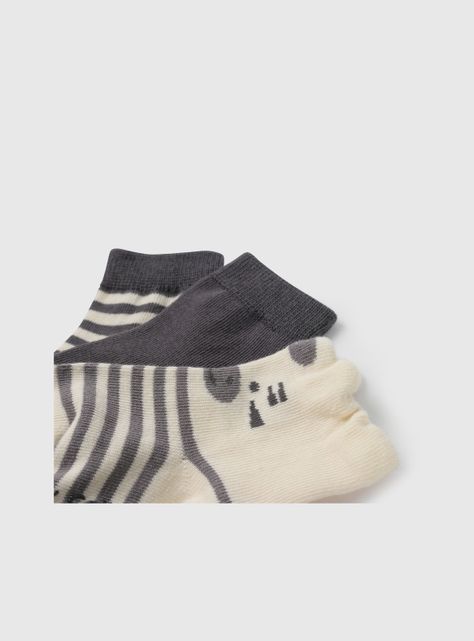 Calcetín Deportivo Niño Negro 55406 Colloky-2