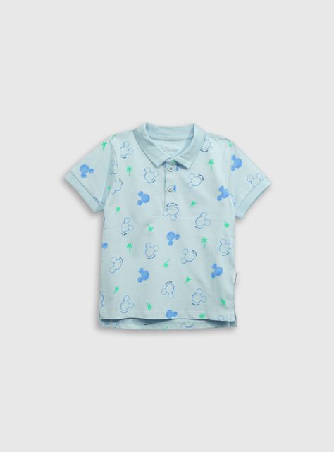 Polera Niño Celeste 54865 Colloky-0
