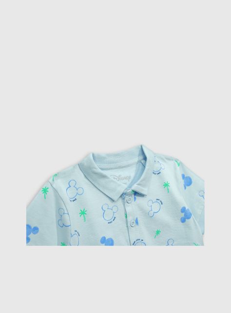 Polera Niño Celeste 54865 Colloky-2