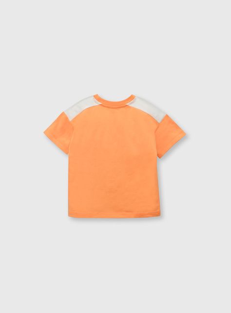 Polera Niño Naranjo 55621 Colloky-1