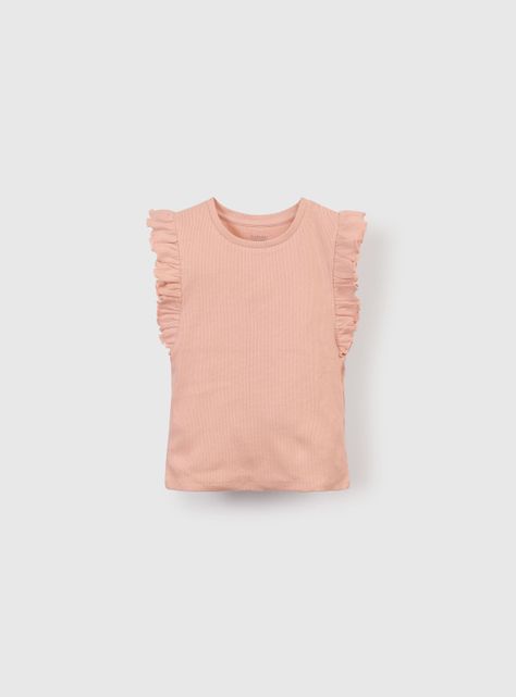Polera Niña Rosado 55724 Colloky-0