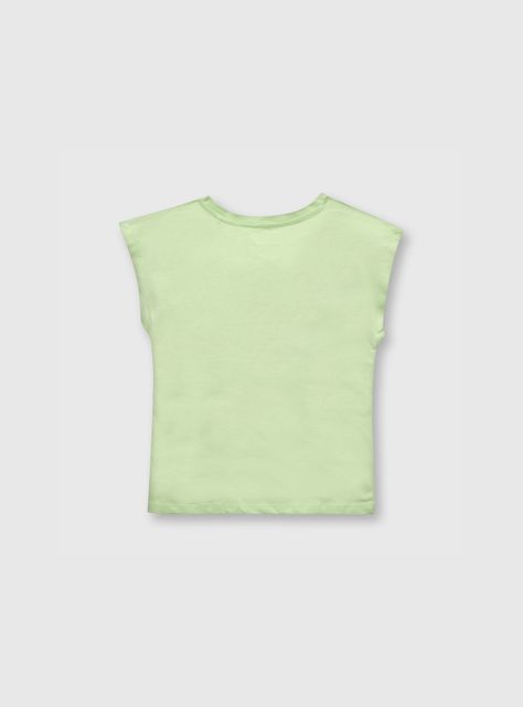 Polera Niña Verde Pistacho (2 A 12 Años) Colloky-1
