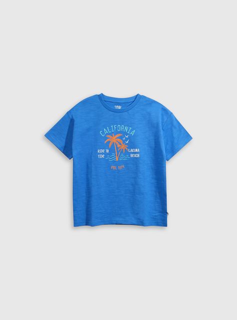 Polera Niño Azul 55278 Colloky-0